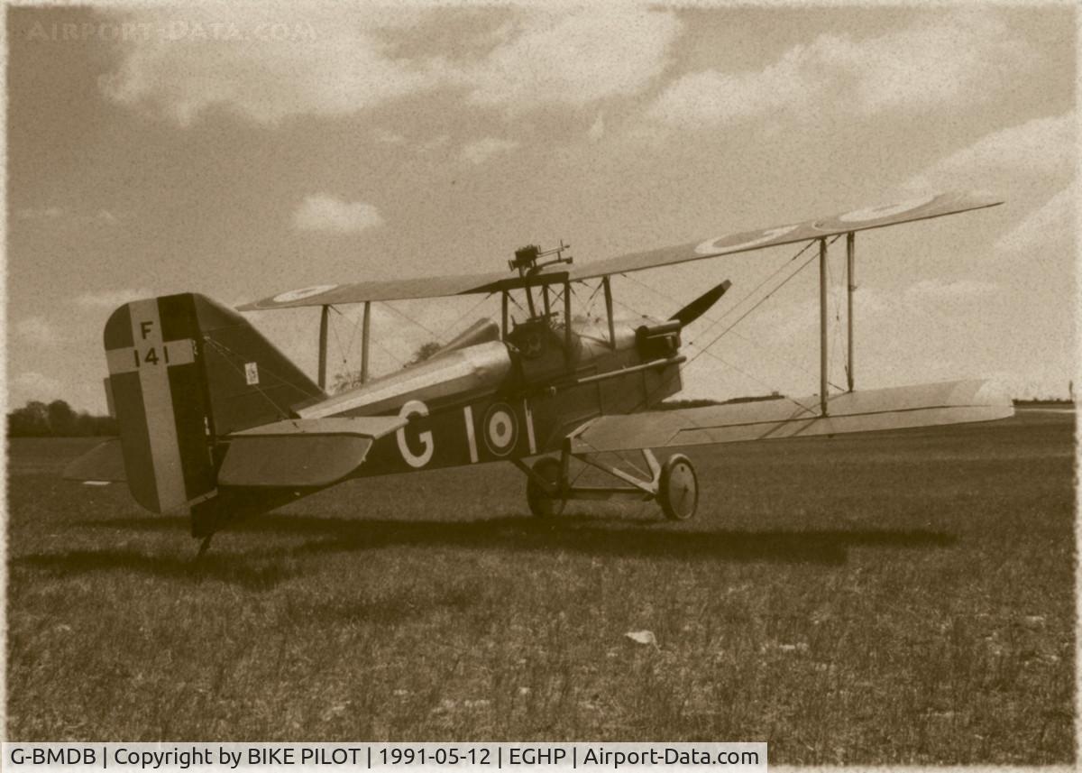 G-BMDB, 1988 Royal Aircraft Factory SE-5A Replica C/N PFA 020-10931, STILL A REGULAR VISITOR TO POPHAM