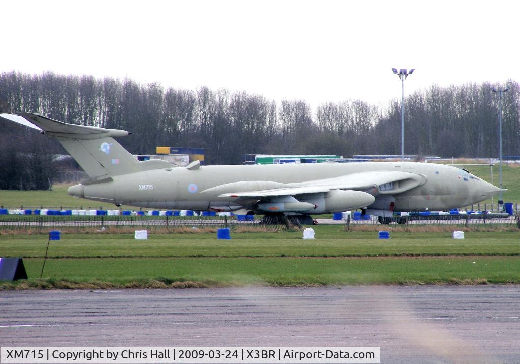 XM715, 1963 Handley Page Victor K.2 C/N HP80/83, Handley Page Victor K2  'Teasin' Tina' preserved at Bruntingthorpe in taxiing condition.