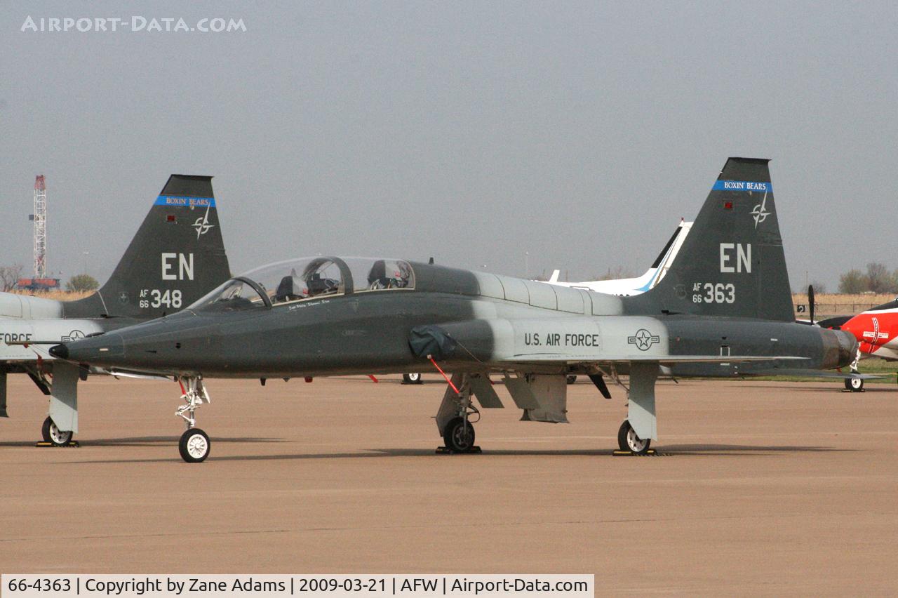 66-4363, 1966 Northrop T-38A-65-NO Talon C/N N.5994, USAF T-38 at Alliance, Fort Worth