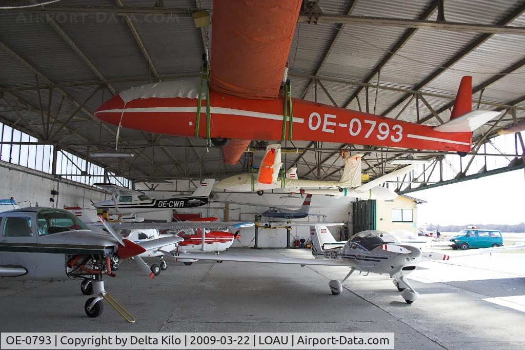 OE-0793, 1967 Scheibe SF-27B Zugvogel C/N 1701E, Stockerau LOAU-Segler 1967 gebaut