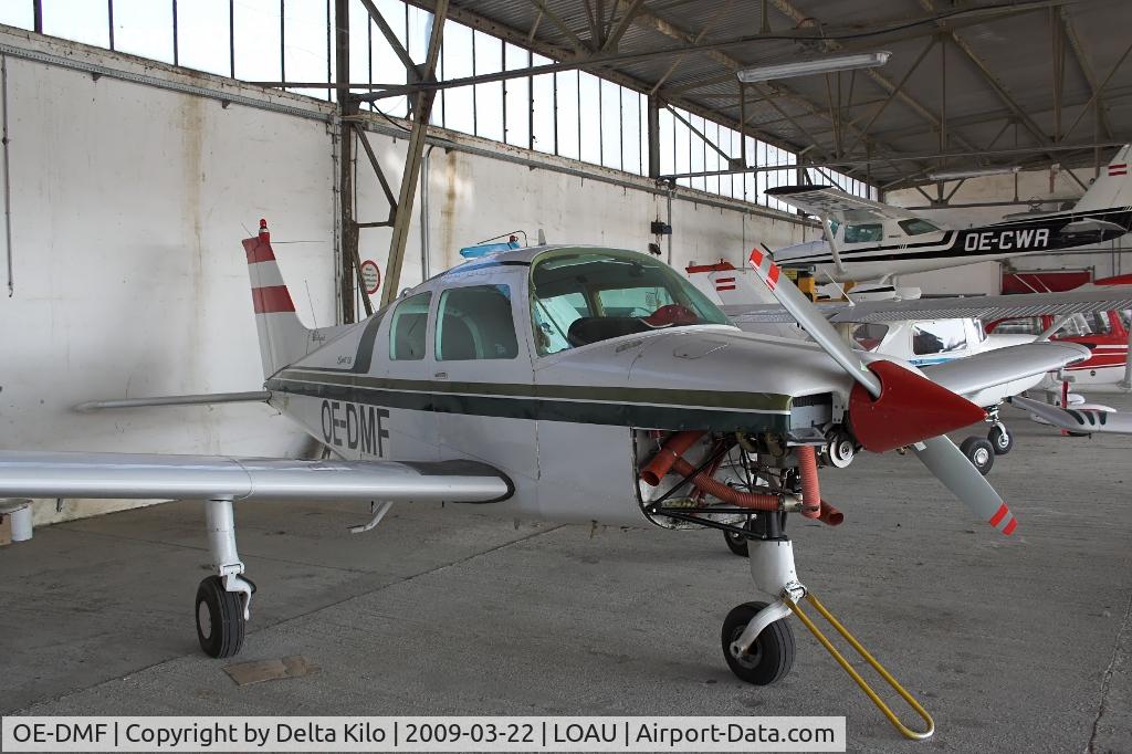 OE-DMF, 1974 Beech B 19 C/N MB 674, Hangar Stockerau