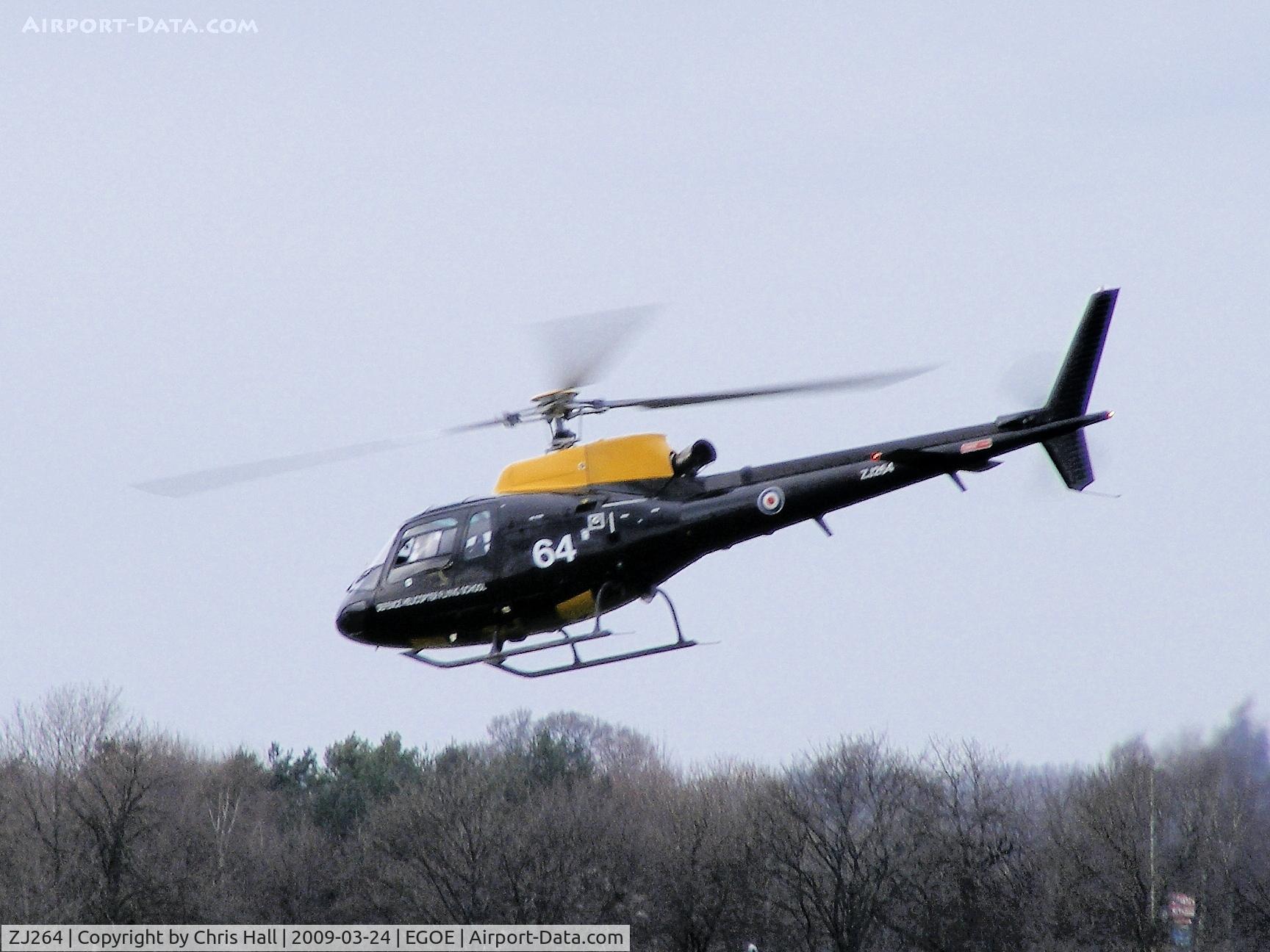 ZJ264, 1997 Eurocopter AS-350BB Squirrel HT1 Ecureuil C/N 2992, Defence Helicopter Flying School