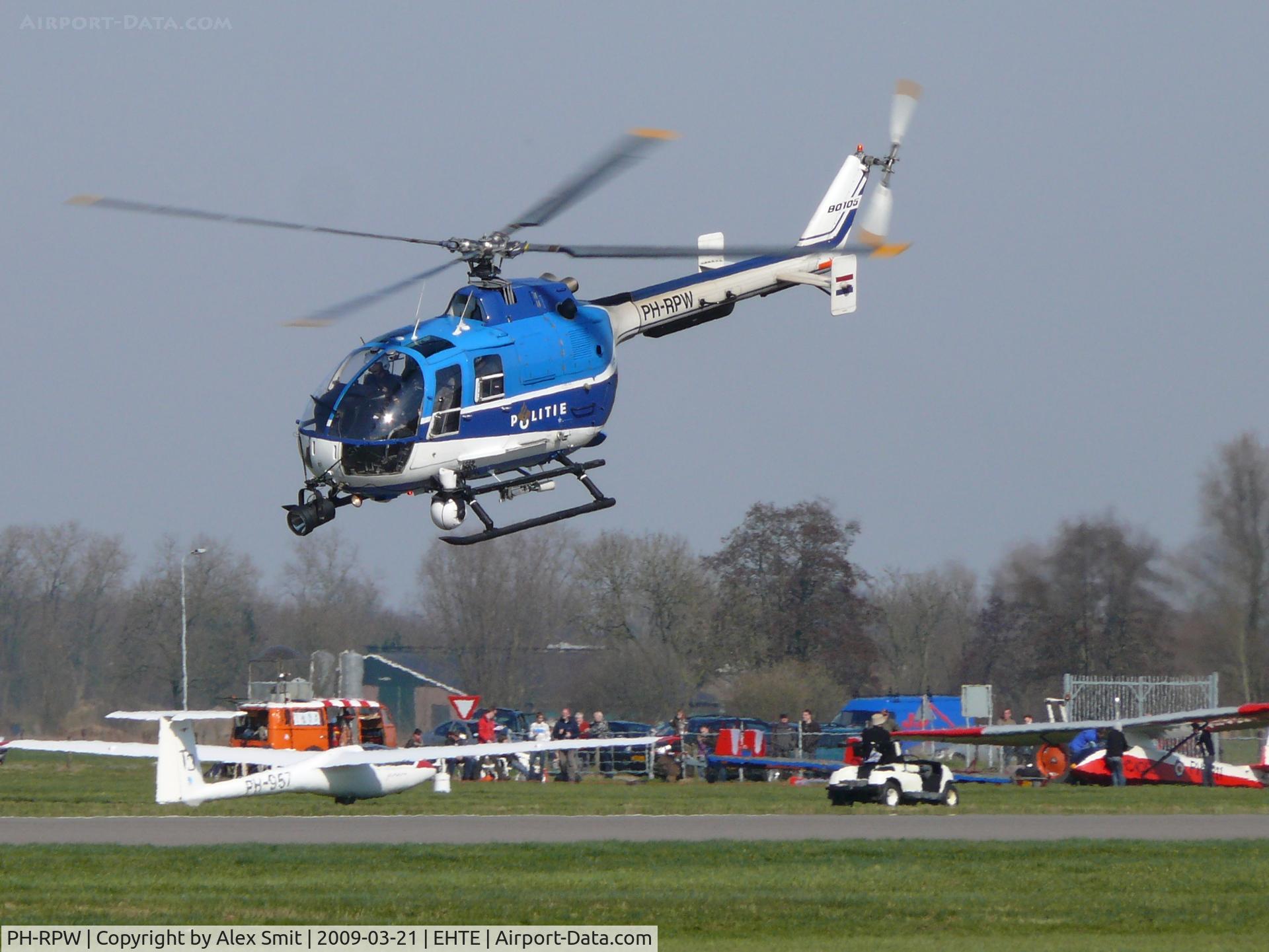 PH-RPW, MBB Bo-105C C/N S-250, MBB Bo105C PH-RPW Politie