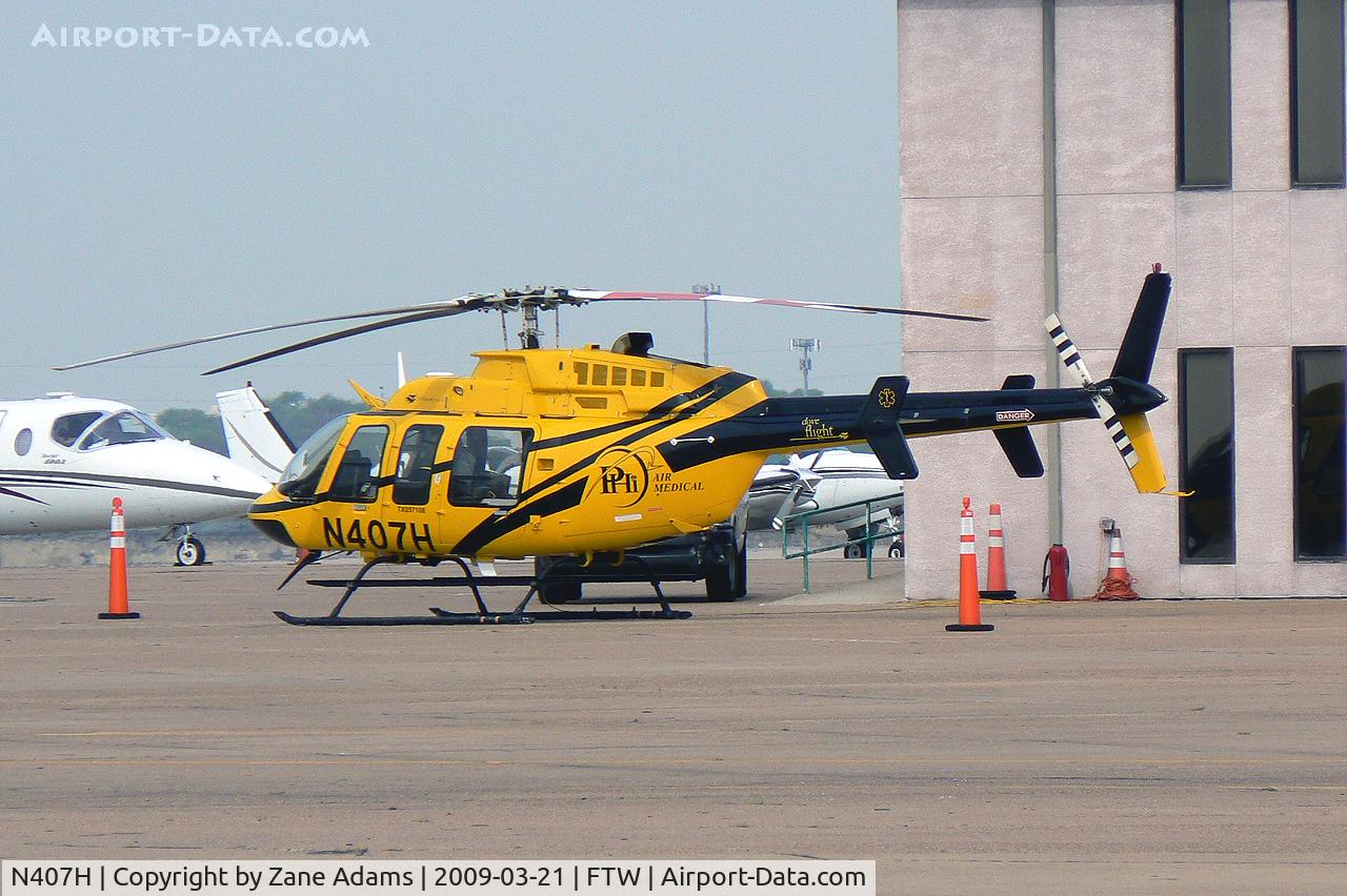 N407H, 2000 Bell 407 C/N 53464, At Meacham Field