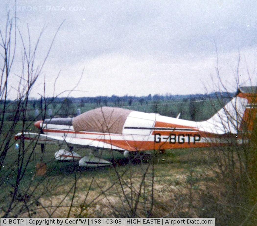 G-BGTP, 1974 Robin HR-100-210 Safari C/N 188, Robin HR100/210 at High Easter, Essex 1981