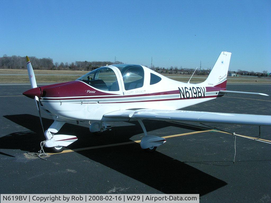 N619BV, 2006 Tecnam P-2002 Sierra C/N 230, front view