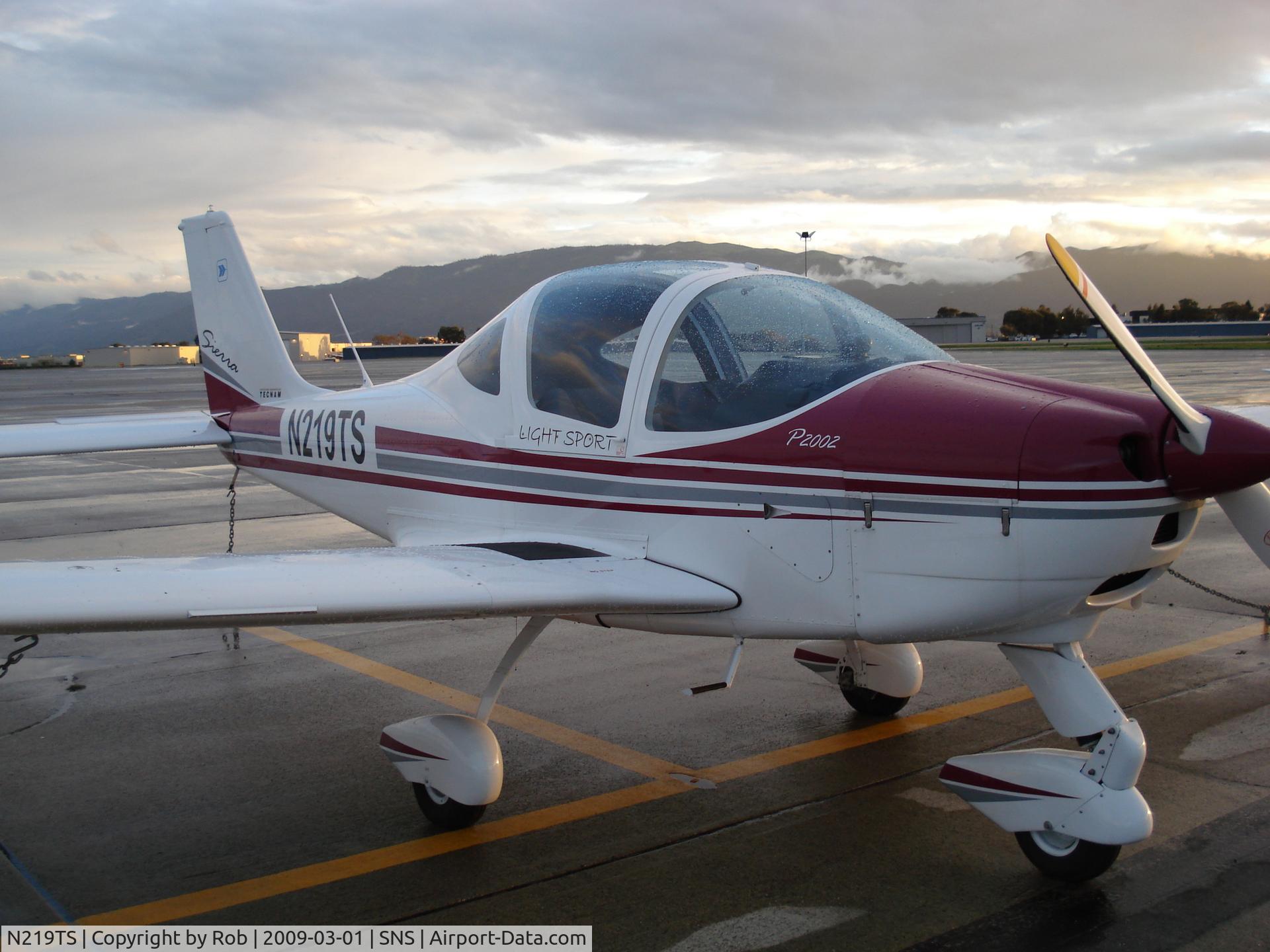 N219TS, 2007 Tecnam P-2002 Sierra C/N 257, side view