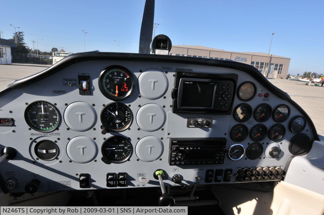 N246TS, Tecnam P-2002 Sierra C/N 240, panel