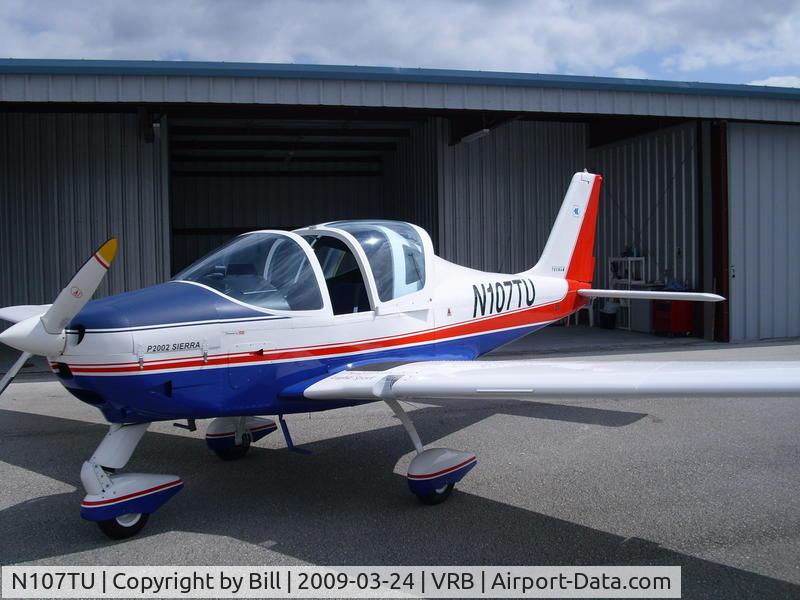 N107TU, 2005 Tecnam P-2002 Sierra C/N 135, front view