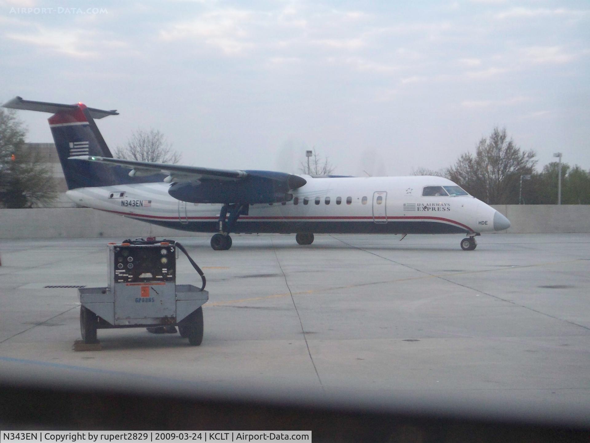N343EN, 1992 De Havilland Canada DHC-8-311 Dash 8 C/N 340, Terminal E