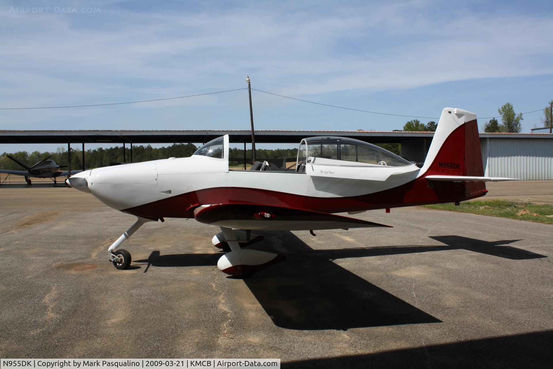 N955DK, 2004 Vans RV-8A C/N 81538, RV-8A
