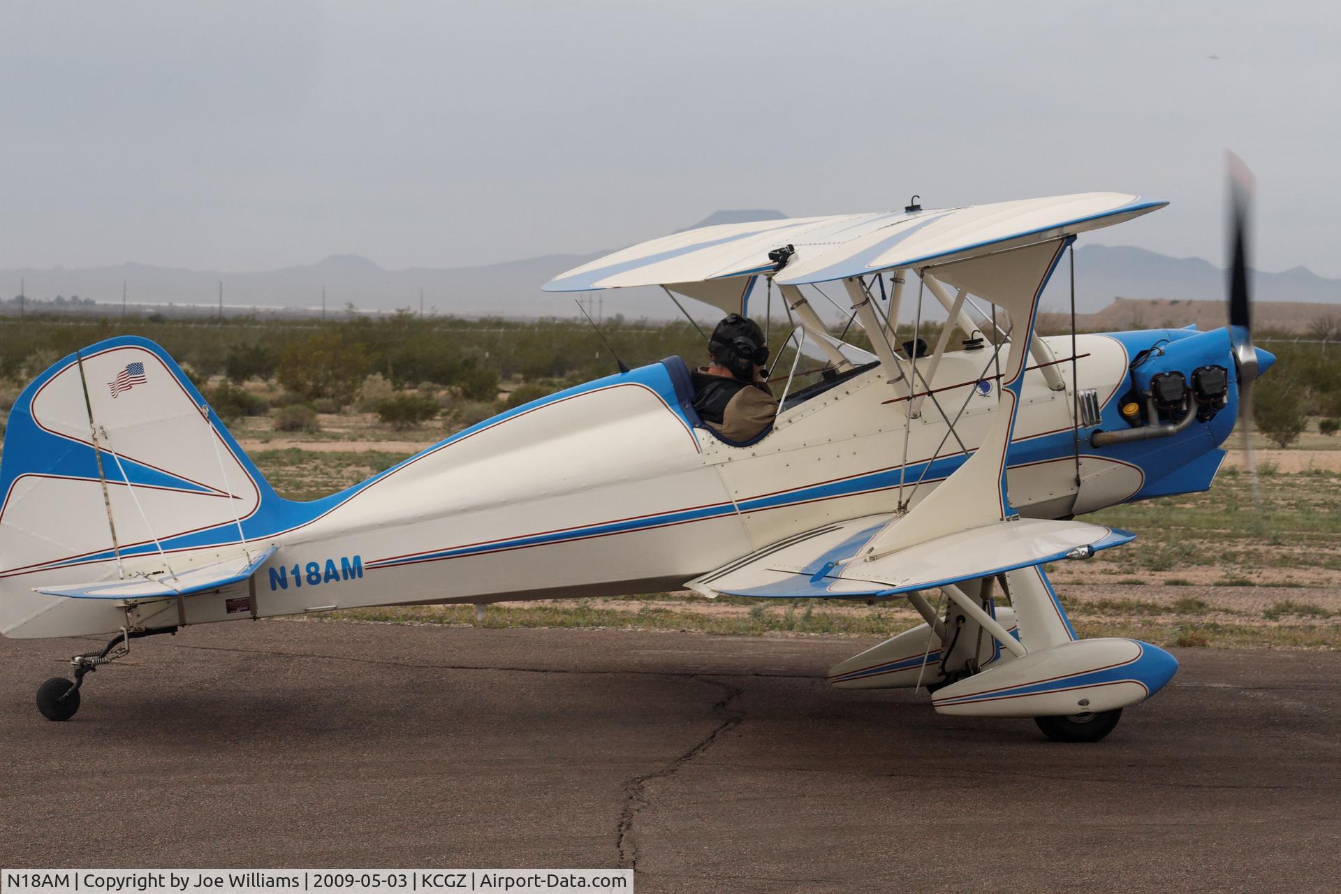 N18AM, 1984 Stolp SA-900 V-Star C/N 74, Experimental Bi-Plane
