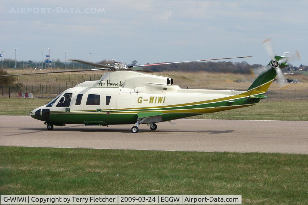 G-WIWI, 2007 Sikorsky S-76C C/N 760684, Harrods Aviation Sikorsky S-76C at Luton