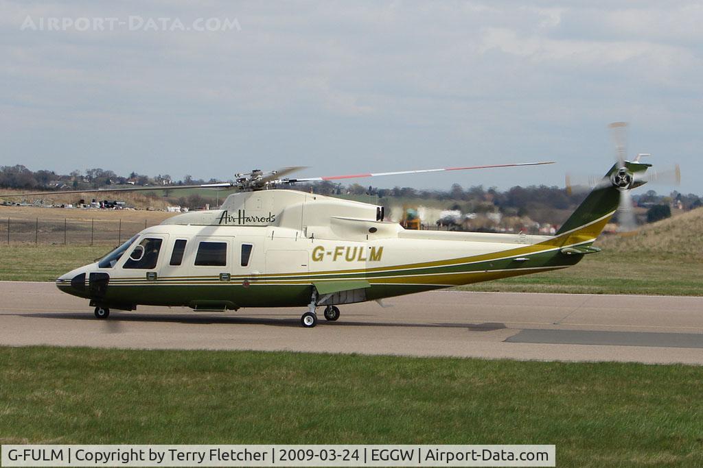 G-FULM, 2005 Sikorsky S-76C C/N 760583, Harrods Aviation S-76C at Luton