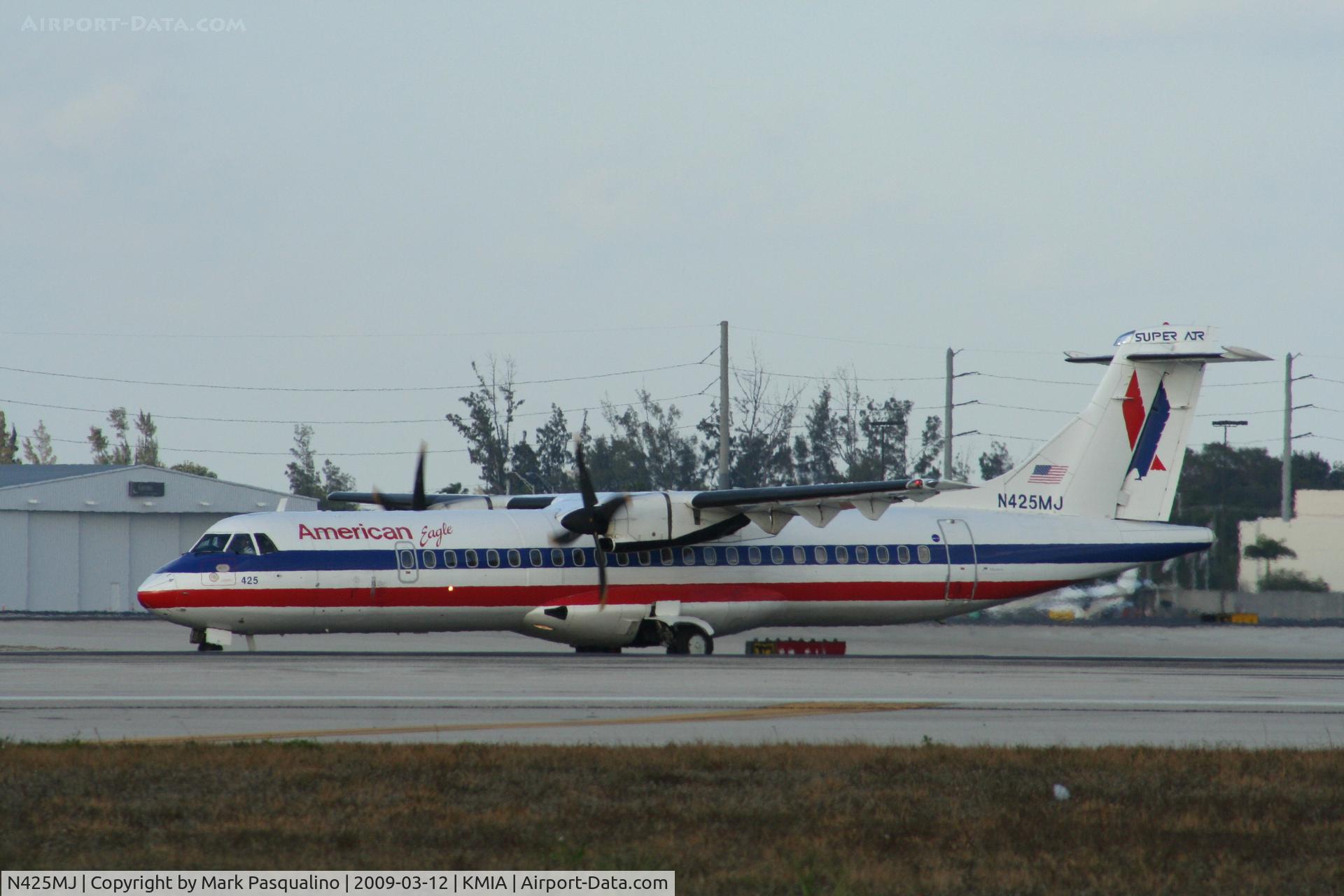 N425MJ, 1994 ATR 72-212 C/N 425, ATR-72-212
