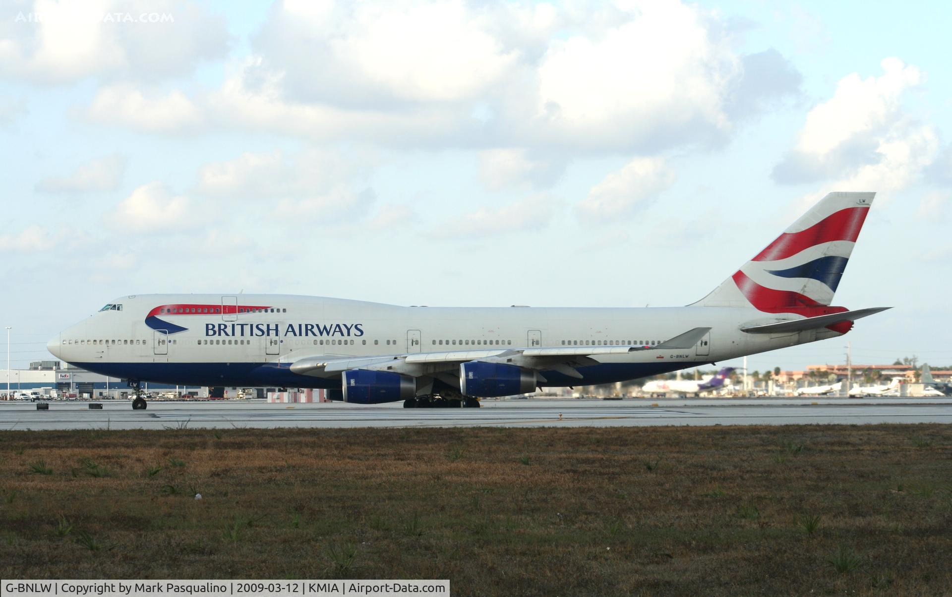 G-BNLW, 1992 Boeing 747-436 C/N 25432, Boeing 747-400