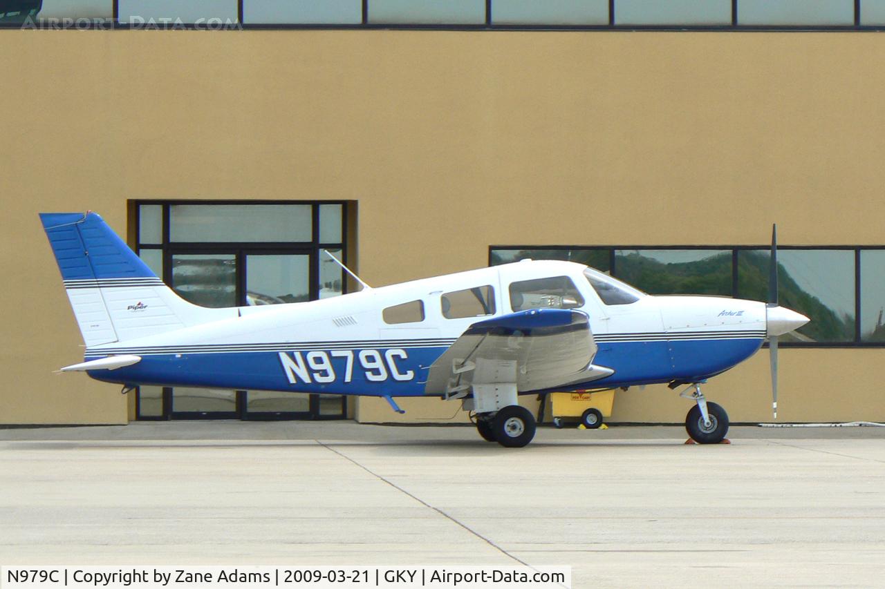 N979C, 2003 Piper PA-28-181 C/N 2843547, At Arlington Municipal