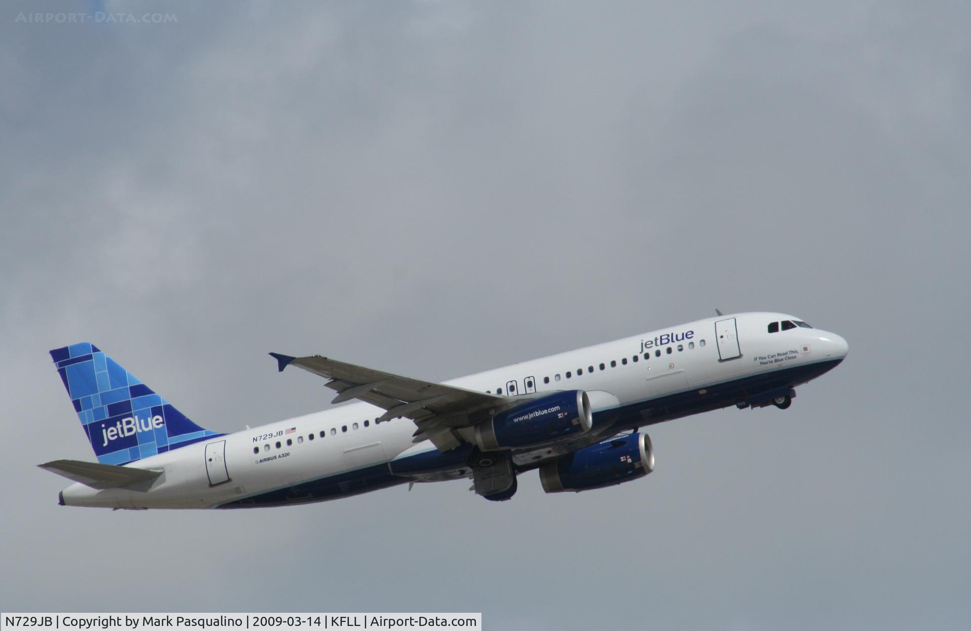N729JB, 2008 Airbus A320-232 C/N 3572, Airbus A320