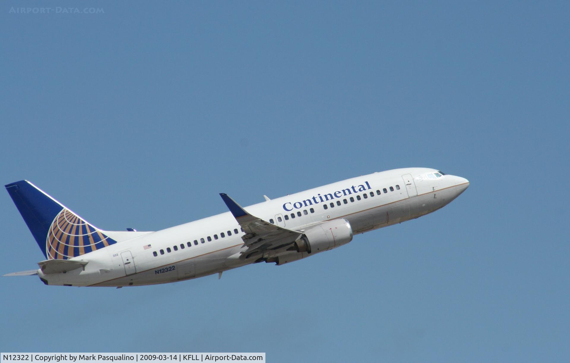 N12322, 1986 Boeing 737-3TO C/N 23373, Boeing 737-300
