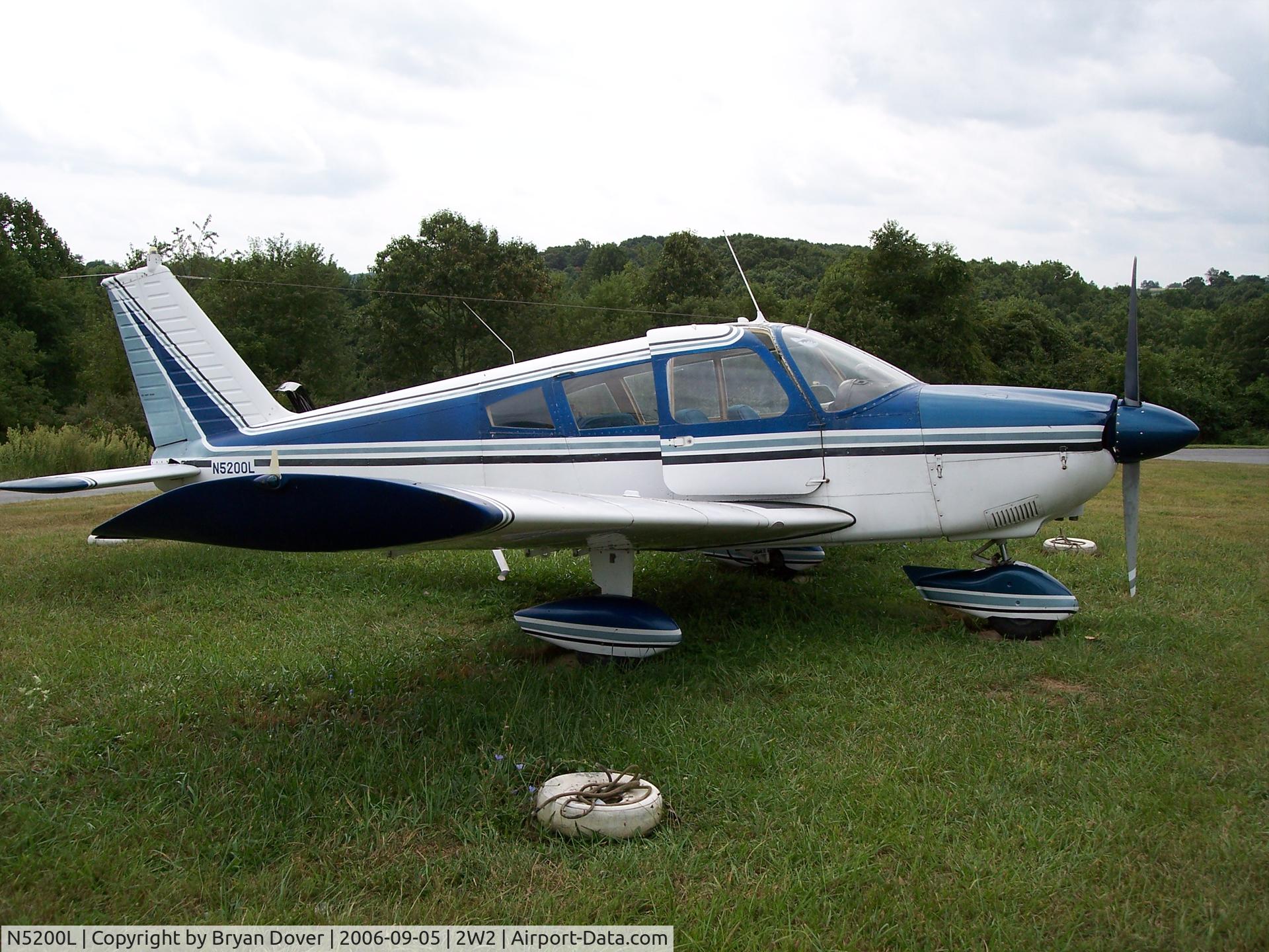 N5200L, 1967 Piper PA-28-180 C/N 28-4490, Picture taken just before ferry flight to North Myrtle Beach.