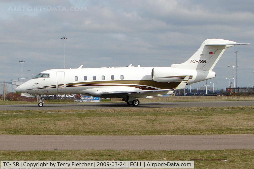 TC-ISR, Bombardier Challenger 300 (BD-100-1A10) C/N 20138, Turkish Challenger 300 at Luton