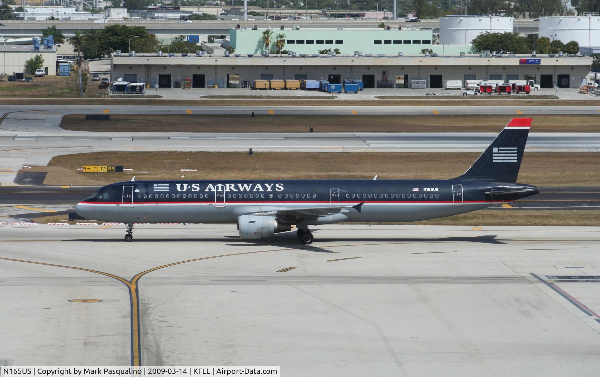 N165US, 2001 Airbus A321-211 C/N 1431, Airbus A321-200