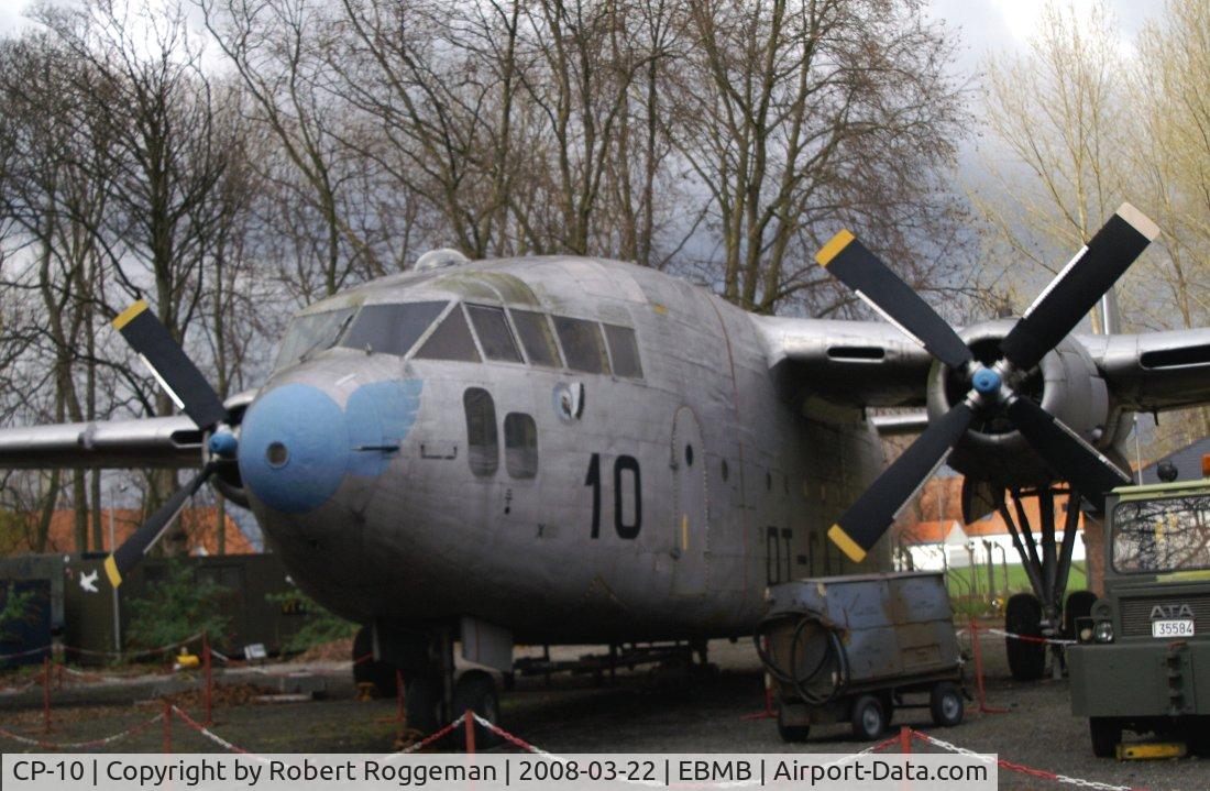 CP-10, 1951 Fairchild C-119G Flying Boxcar C/N 10690, Belgian Air Force.Preserved Melsbroek.Dakota  Museum.
