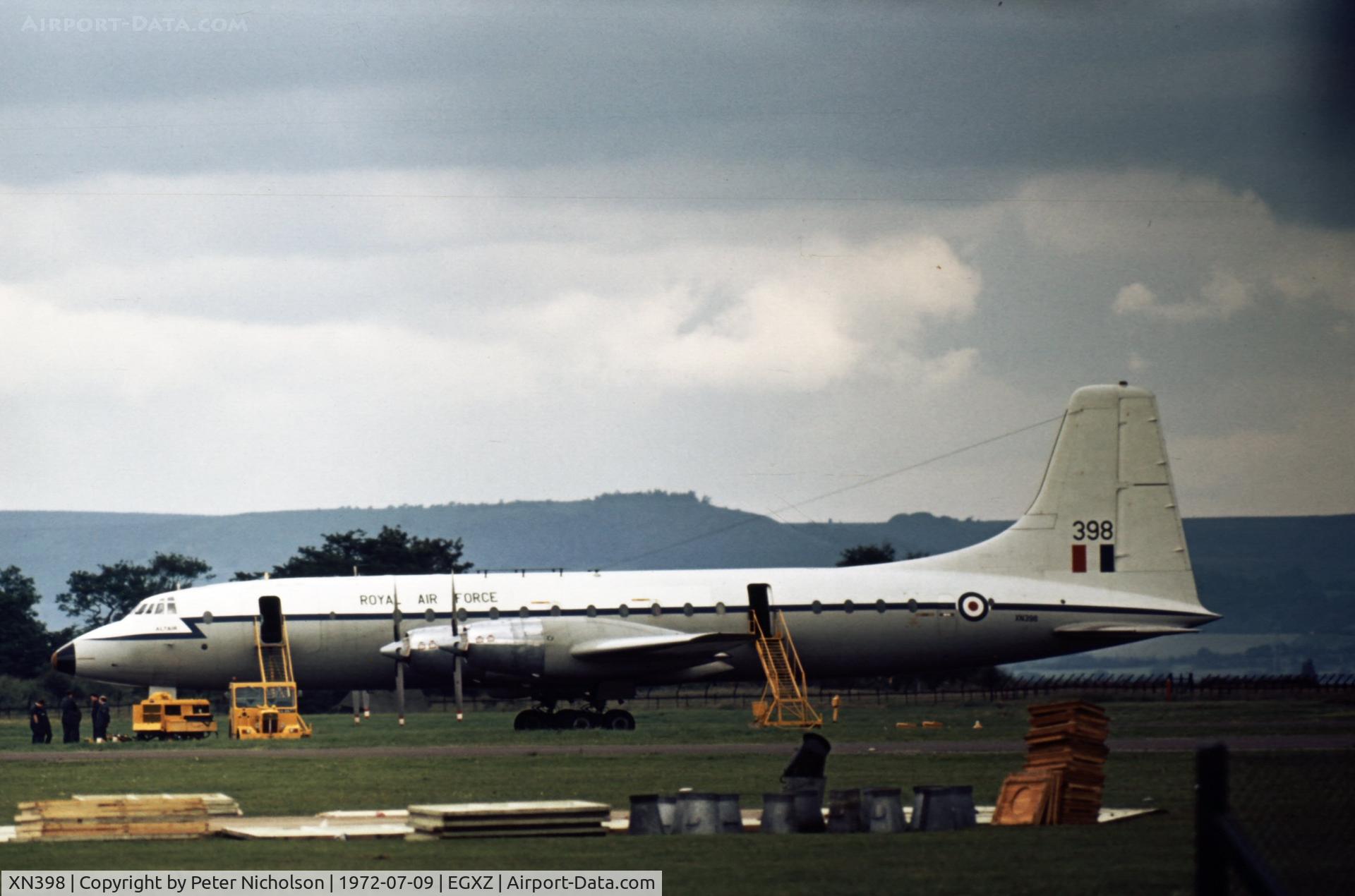 XN398, 1959 Bristol Britannia C.2 (175 Britannia 252F) C/N 13451, Britannia C.2 named 