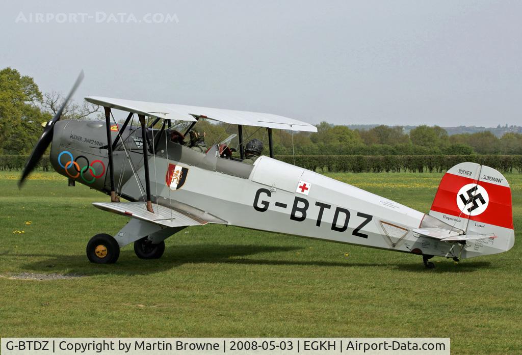 G-BTDZ, 1957 CASA 1-131E Jungmann C/N 2104, Taken a while ago.