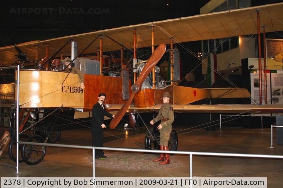 2378, 1916 Caproni Ca-36 C/N Ca.3-11504, 1916 Caproni Ca. 36 on display at the USAF Museum in Dayton, Ohio.