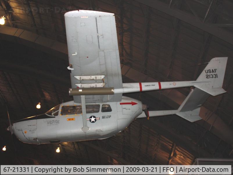 67-21331, 1967 Cessna O-2A Super Skymaster Super Skymaster C/N 337M-0037, Cessna O-2A Bird Dog at the USAF Museum in Dayton, Ohio.