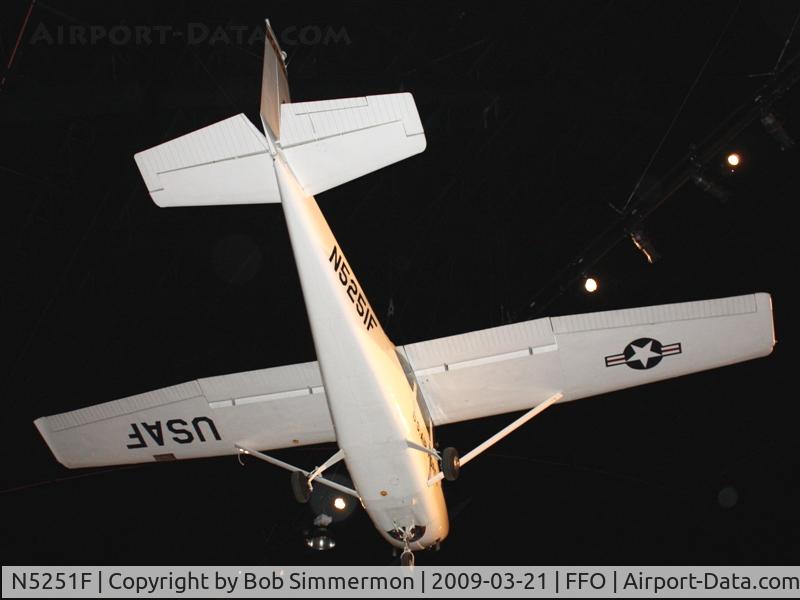 N5251F, Cessna 172F C/N 17253351, Cessna T-41A Mescalaro (USAF 65-5251) at the USAF Museum in Dayton, Ohio.