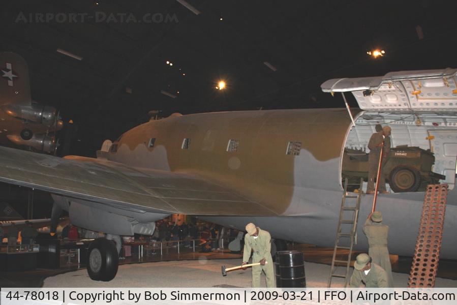 44-78018, 1944 Curtiss C-46D-15-CU Commando C/N 33414, 1944 Curtiss C-46D Commando at the USAF Museum in Dayton, Ohio.