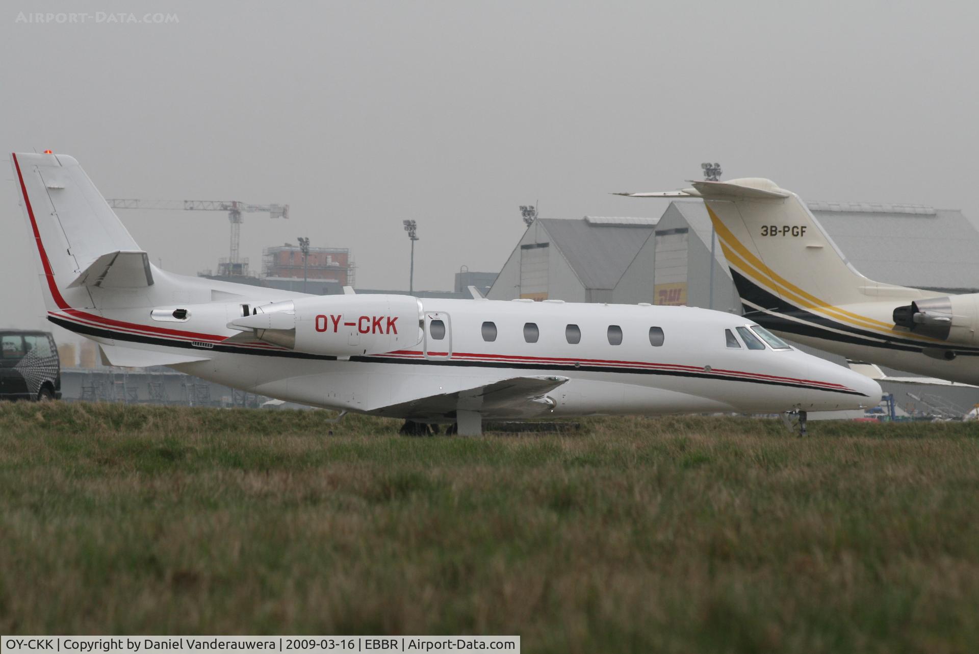 OY-CKK, 2007 Cessna 560 Citation XLS C/N 560-5757, Parked on apron