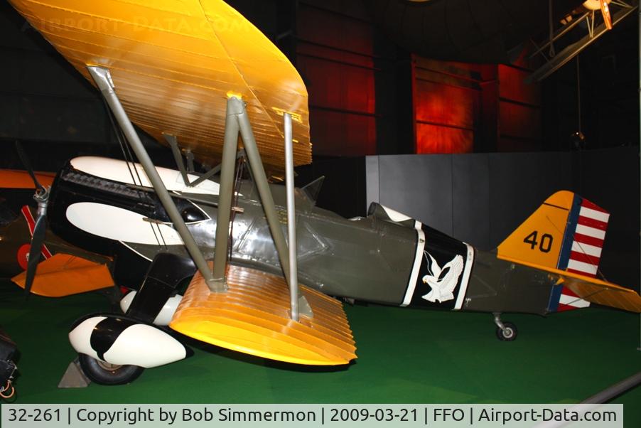32-261, 1932 Curtiss P-6E Hawk C/N 32-261, 1932 Curtiss P-6E Hawk at the USAF Museum in Dayton, Ohio.