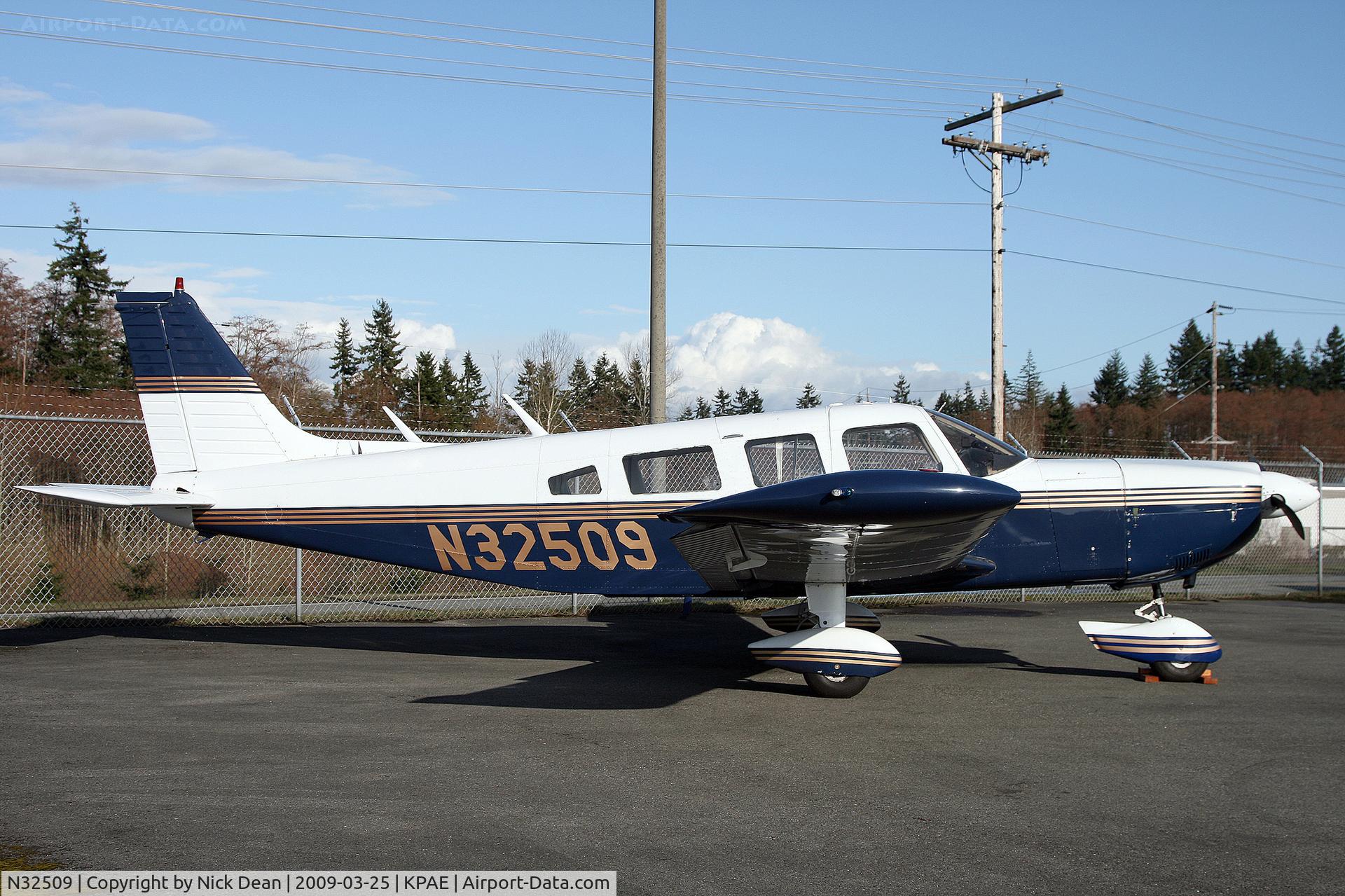 N32509, 1974 Piper PA-32-300 Cherokee Six C/N 32-7540045, KPAE