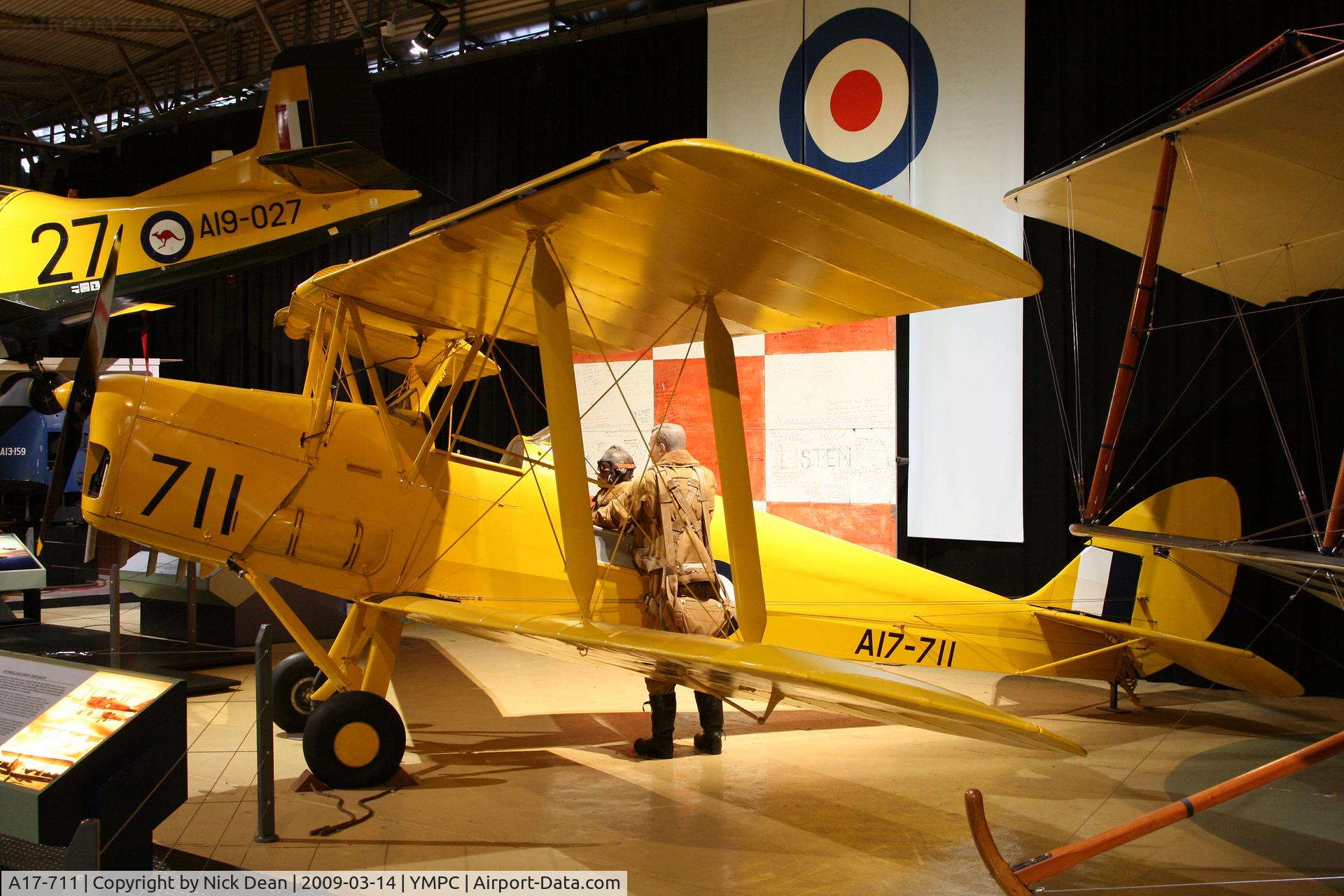 A17-711, De Havilland Australia DH-82A Tiger Moth C/N DHA843, YMPC (RAAF Museum Point Cook)