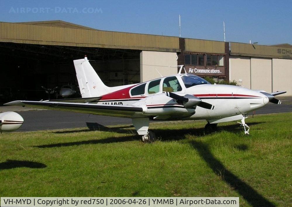 VH-MYD, 1969 Beech D55 Baron C/N TE-618, Beech Baron VH-MYD