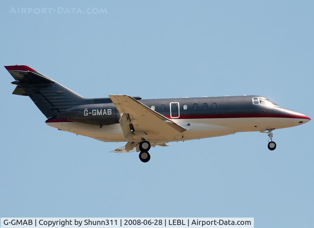 G-GMAB, 1993 British Aerospace BAe.125-1000B C/N 259034, Landing rwy 07R