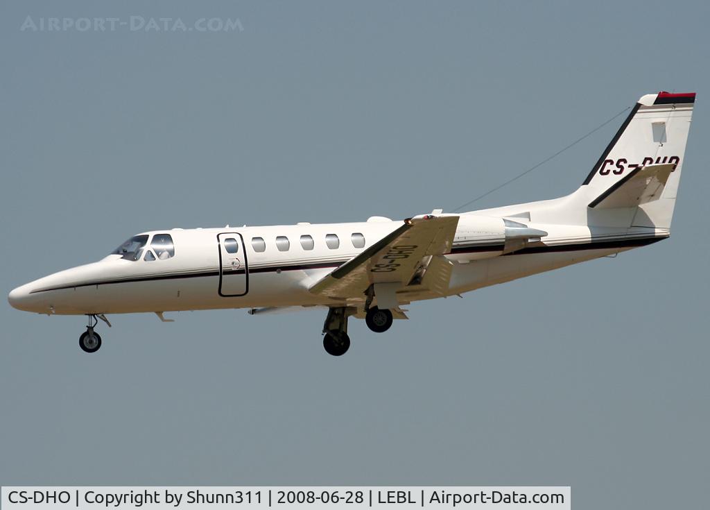 CS-DHO, 2004 Cessna 550 Citation Bravo C/N 550-1099, Landing rwy 07R