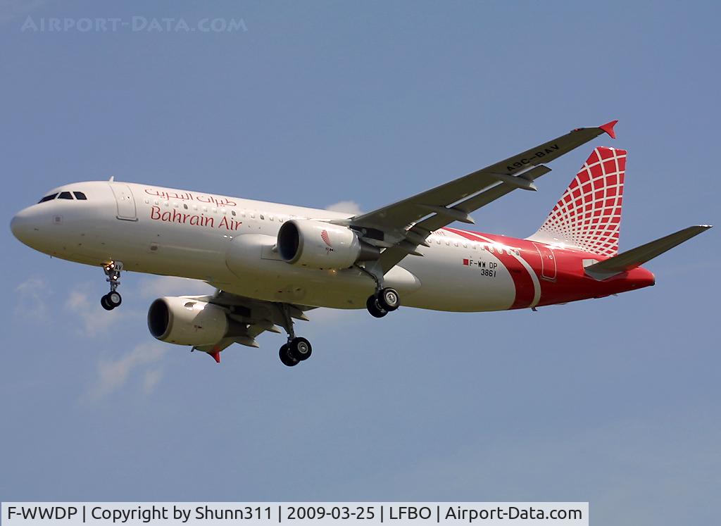 F-WWDP, 2009 Airbus A320-214 C/N 3861, C/n 3861 - To be A9C-BAV