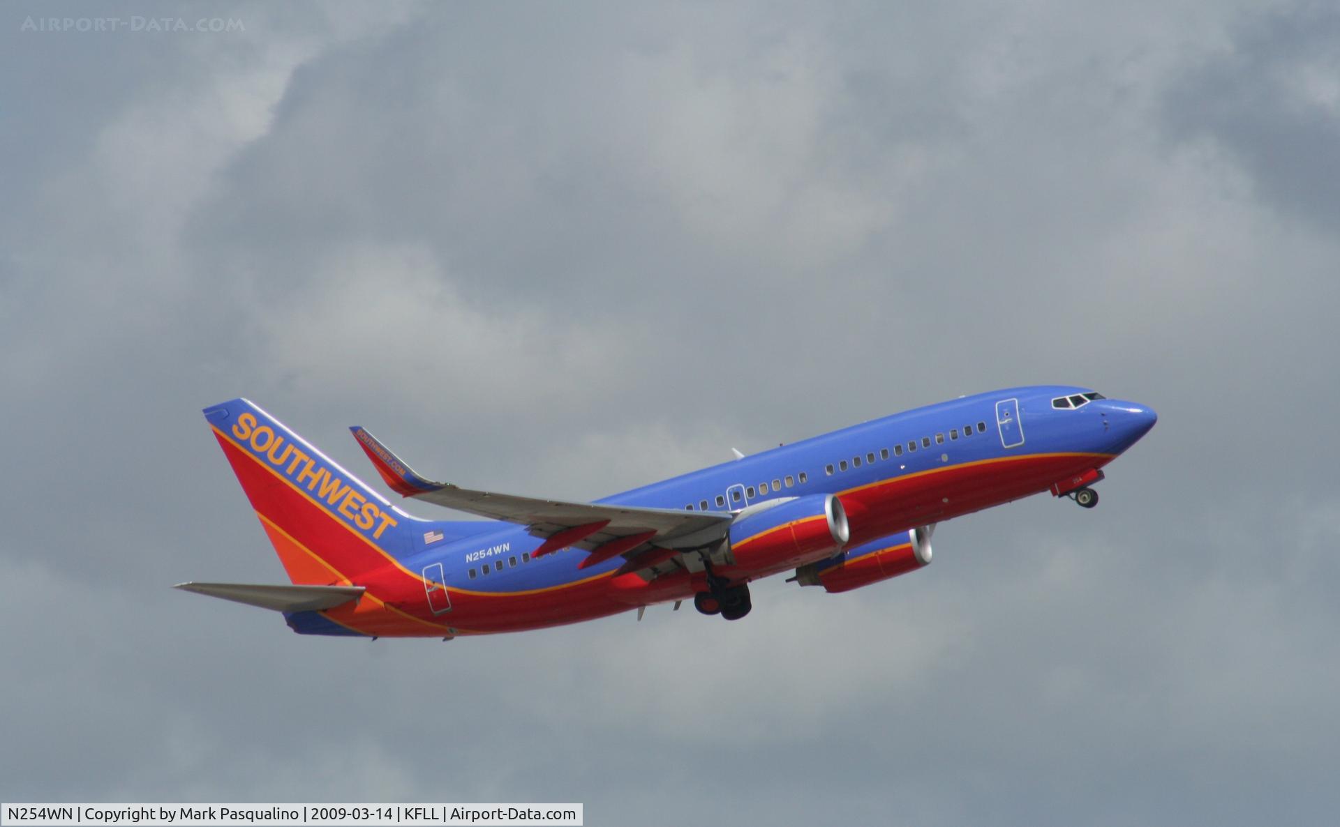 N254WN, 2006 Boeing 737-7H4 C/N 32512, Boeing 737-700