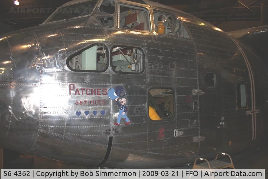 56-4362, 1956 Fairchild C-123K-17-FA Provider C/N 20246, 1956 Fairchield UC-123K Povider at the USAF Museum in Dayton, Ohio.  Nicknamed 