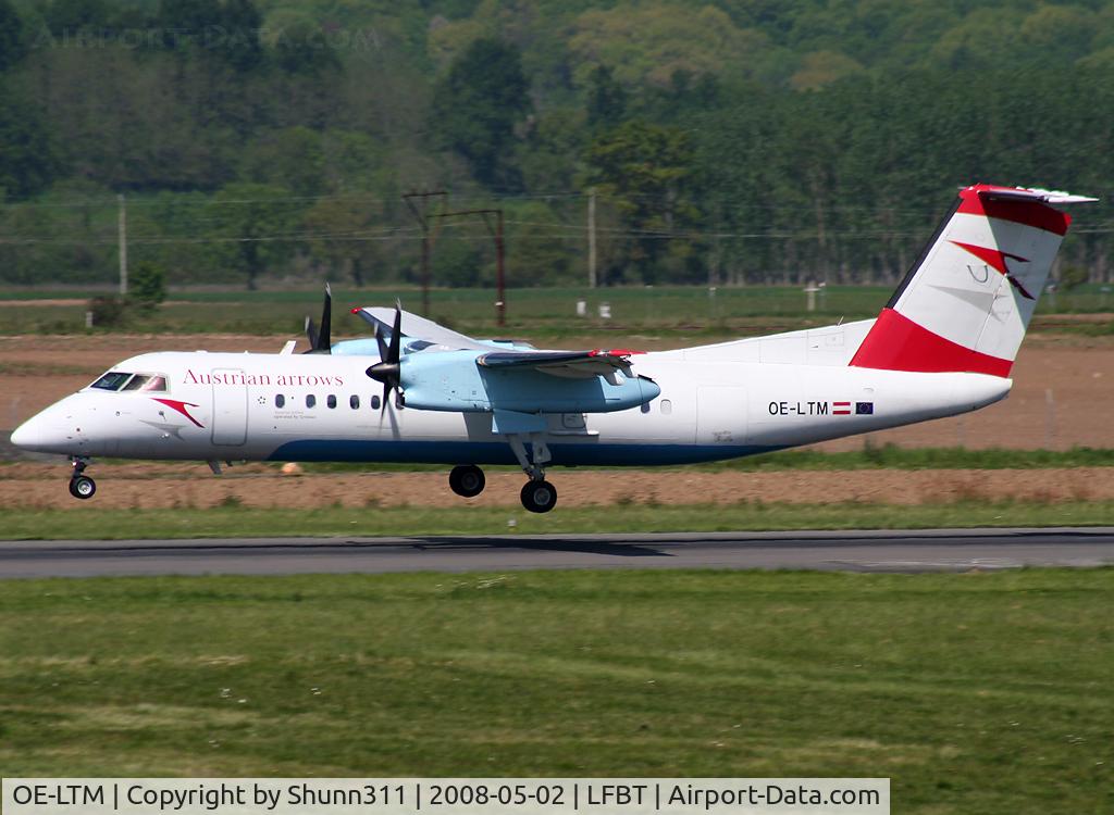OE-LTM, 1998 De Havilland Canada DHC-8-311 Dash 8 Dash 8 C/N 527, Landing rwy 02