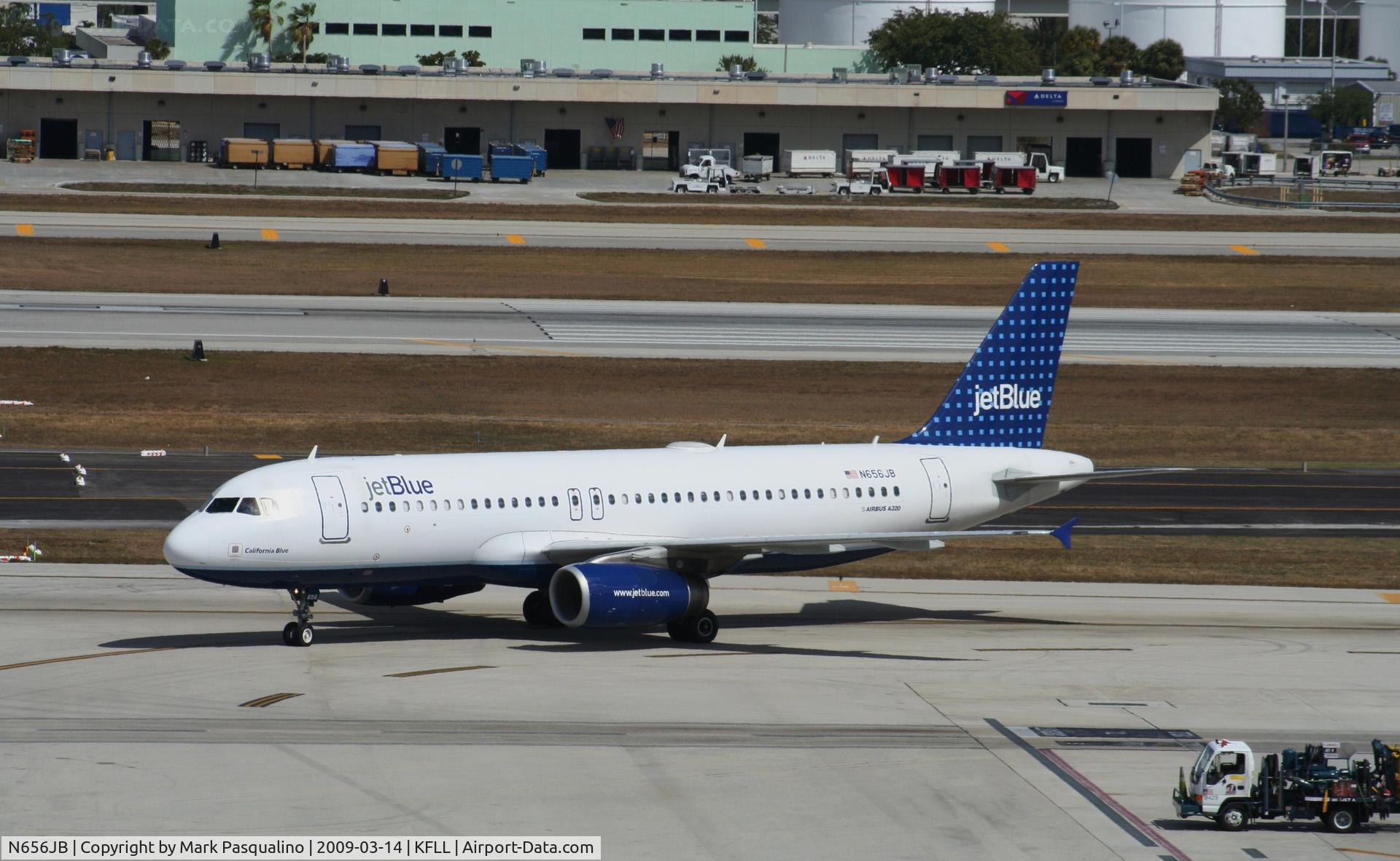 N656JB, 2007 Airbus A320-232 C/N 3091, Airbus A320