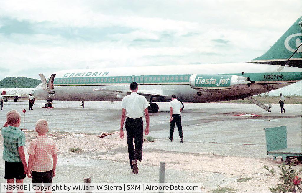 N8990E, 1967 Douglas DC-9-31 C/N 47120, Originally delivered to Caribair (Caribbean Atlantic Airlines) purchased by Eastern Airline