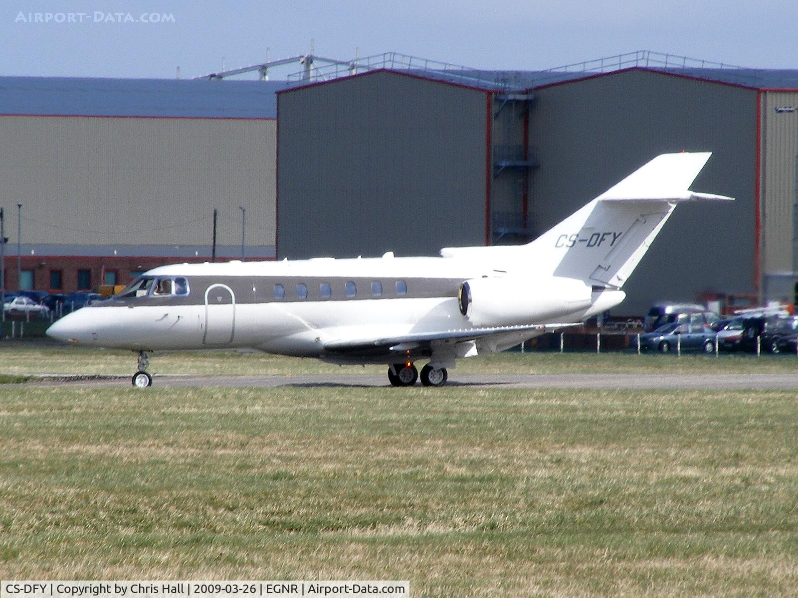 CS-DFY, 2003 Raytheon Hawker 800XP C/N 258663, Netjets Europe