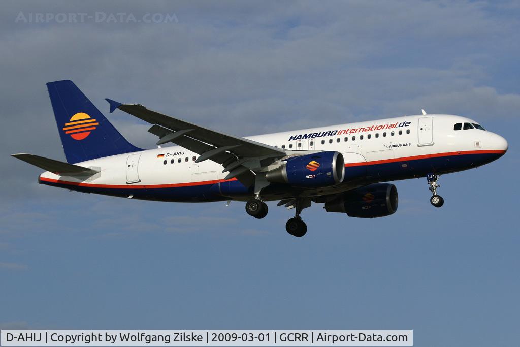 D-AHIJ, 2008 Airbus A319-111 C/N 3533, visitor
