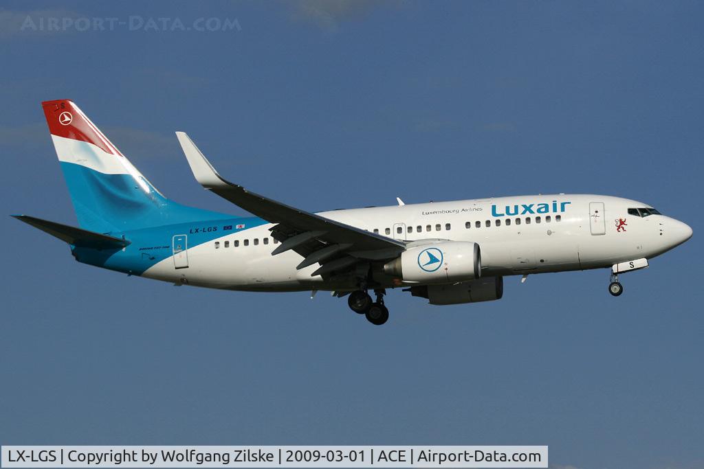 LX-LGS, 2005 Boeing 737-7C9 C/N 33956, visitor