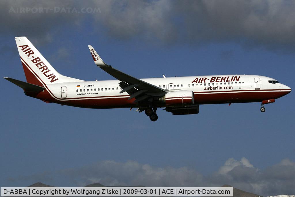 D-ABBA, 2001 Boeing 737-86J C/N 30570, visitor